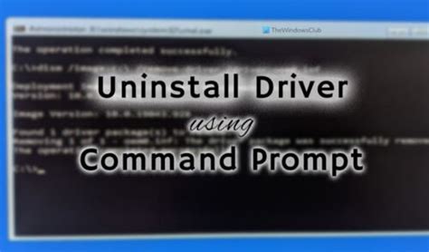 Toradh íomhá ar Uninstall Command-Prompt