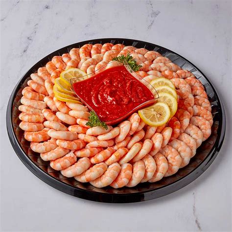 Shrimp Cocktail Platter Presentation に対する画像結果