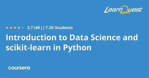 Image result for Coursera Introduction to Data Science in Python Quiz Answers