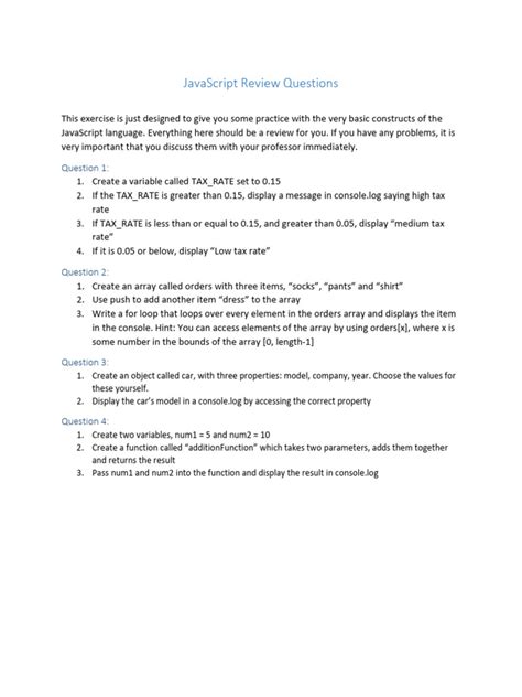 Toradh íomhá ar JavaScript Programs for Practice PDF