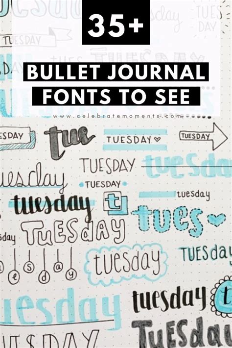 Image result for Bullet Journal Lettering