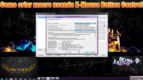 Como criar macro usando X-Mouse Button Control!!! - YouTube