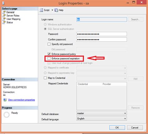 Image result for SQL Server Expired Password