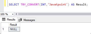 Convert SQL Method に対する画像結果
