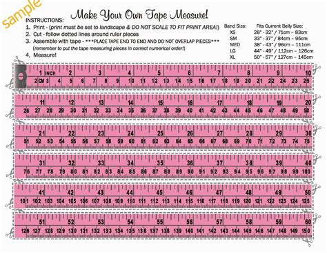 Image result for ruler measurements chart