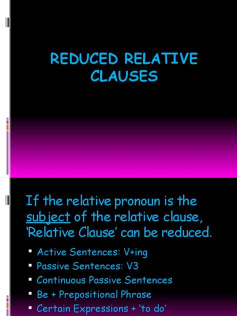 Reduced Relative Clause Examples に対する画像結果