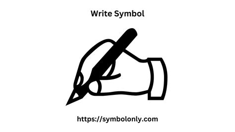 Image result for Writing Form Symbol
