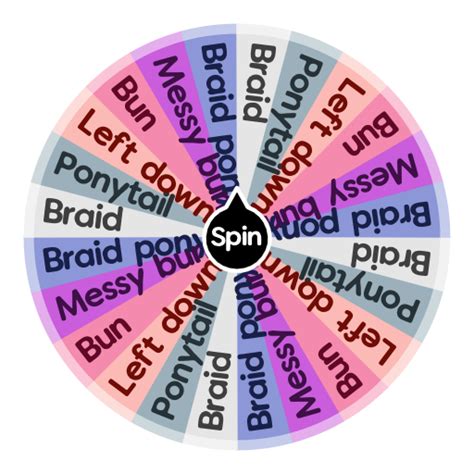 Random Hair Style Generator Wheel માટે ઇમેજ પરિણામ