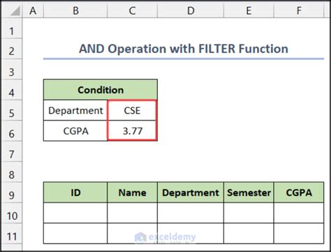 Image result for Excel 365 Filter Function