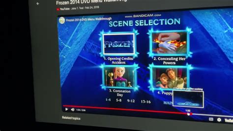 Image result for Frozen 2 DVD Menu