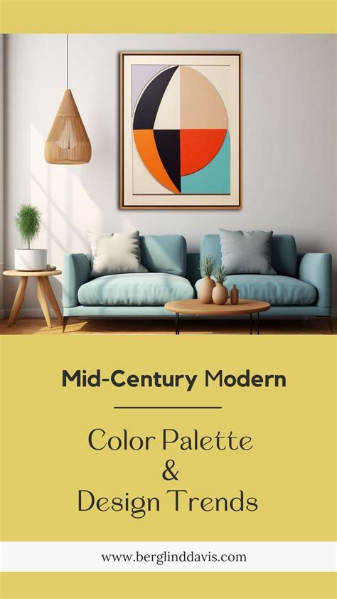 Image result for Mid Century Modern Color Palette