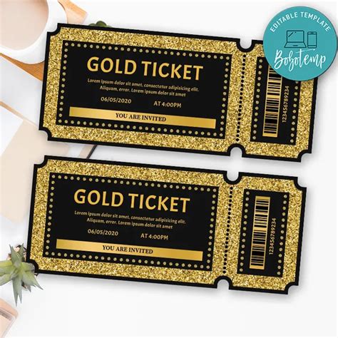 Image result for Gold Ticket
