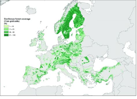 Image result for Forest Map of Europe