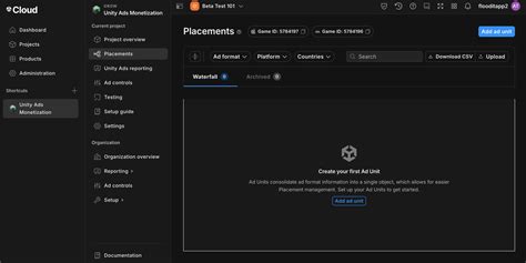 Image result for How to Find My API Key for Unity Ads