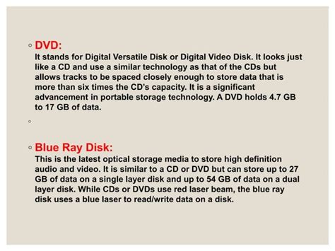 Image result for Types of Secondary Storage Devices