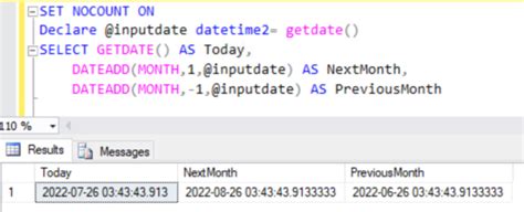 Select Date SQL に対する画像結果