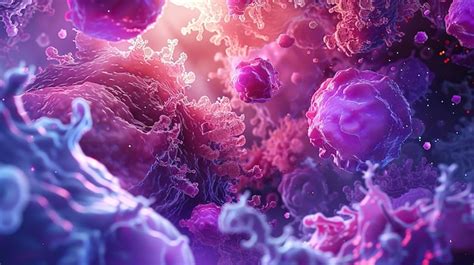 Toradh íomhá ar Cancer Cell Visualization