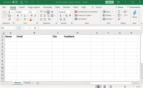 Fillable Forms in Excel に対する画像結果