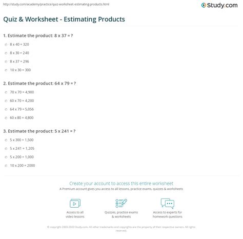 Image result for Estimation Questions