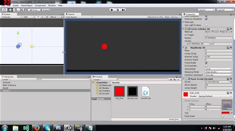 Image result for Unity Control 2D Ball