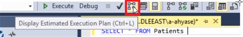Image result for Display Estimated Execution Plan SQL Server