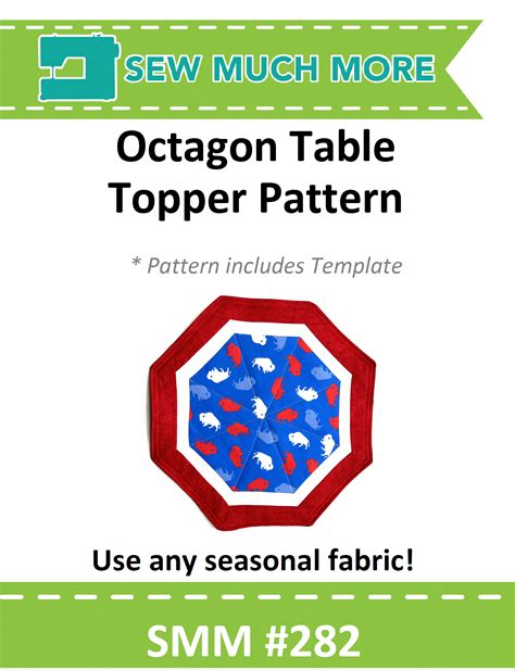 Image result for Octagonal Table Topper Pattern Free