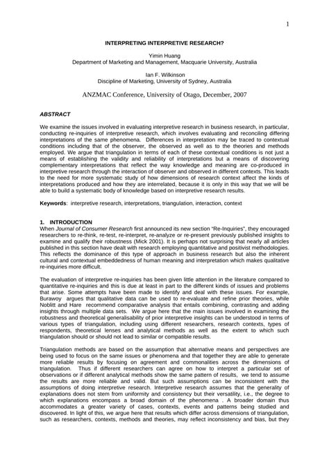 Image result for Interpretation Paper Example