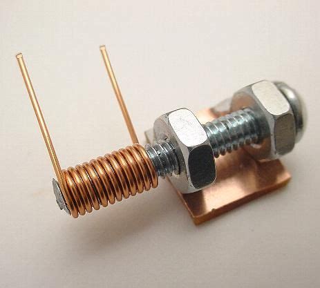 Image result for Homemade Tuning Capacitor