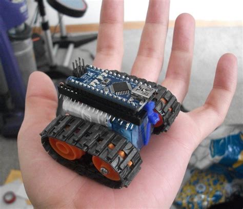 Arduino Nano Based Microbot | Arduino robot, Arduino projects, Arduino