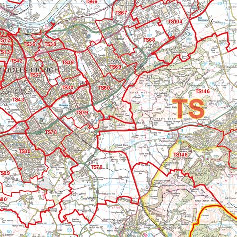 Image result for TD Postcode Map