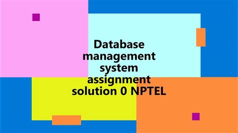Image result for Database NPTEL