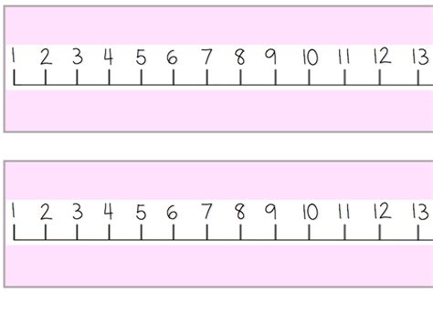 Afbeeldingsresultaten voor Printable Elementary Number Line