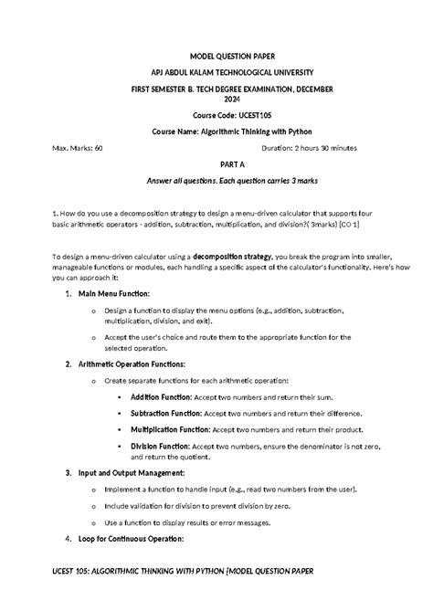 UCEST 105 Algorithmic Thinking with Python માટે ઇમેજ પરિણામ