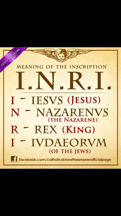 Image result for Inri Sample Layout