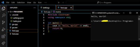 Image result for Run Code in Command Prompt C++