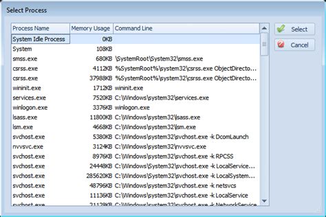 Toradh íomhá ar Windows Process Monitoring