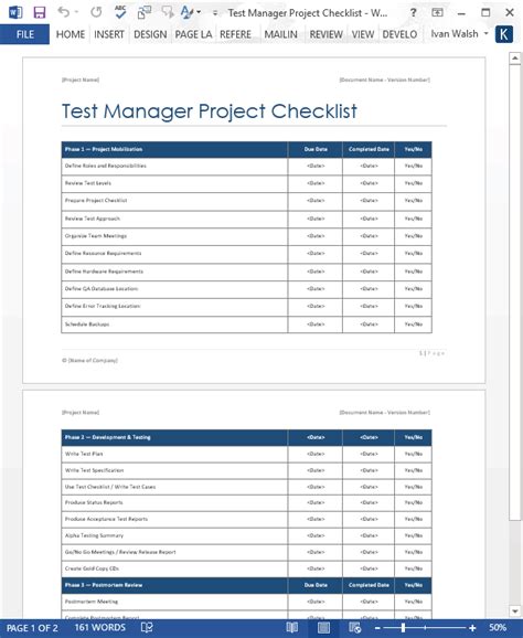 Toradh íomhá ar Installation Manager Software Checklist