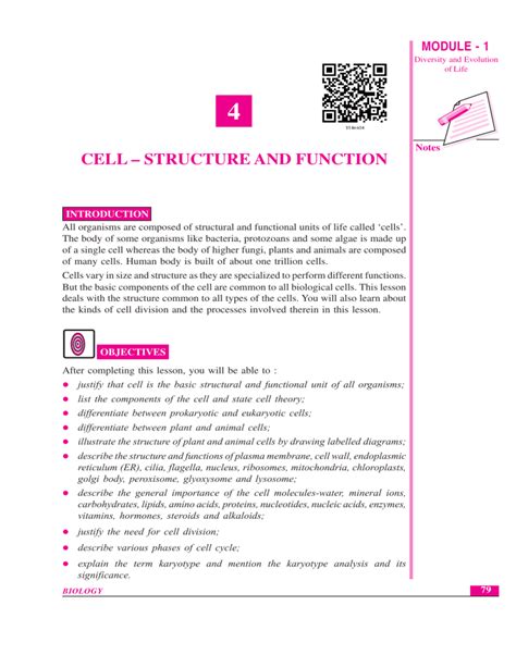 Afbeeldingsresultaten voor Cell Structure and Function Textbook