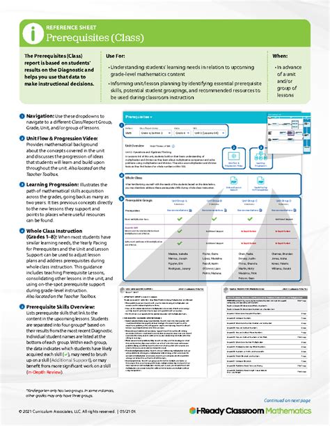 Toradh íomhá ar Iready Classroom Math Book Grade 6 Volume 1 Teacher Packet