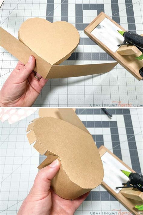 Make a Heart Box for Gifts or Chocolates • Crafting my Home