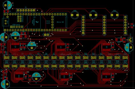 Toradh íomhá ar LED Array PCB