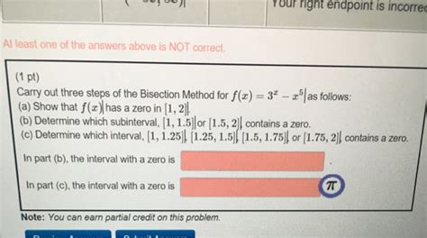 Image result for Use Bisection Method in Three Iterative Steps