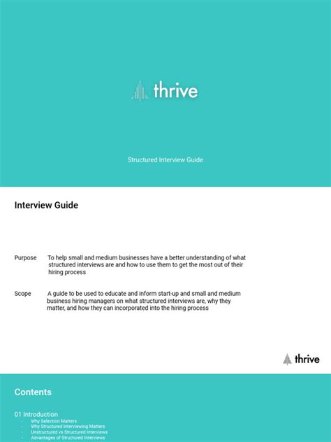 Toradh íomhá ar Structured Interview Guide