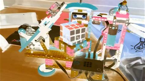 Toradh íomhá ar Rubix Cubes LEGO