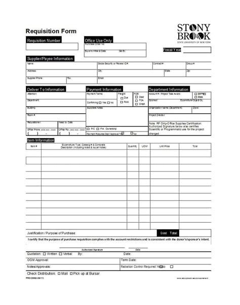 Image result for Requisition Form Sample