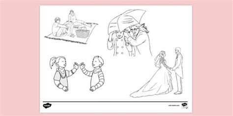 Afbeeldingsresultaten voor 3 People Colouring Pages