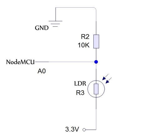 Image result for LDR Sensor with Nodemcu