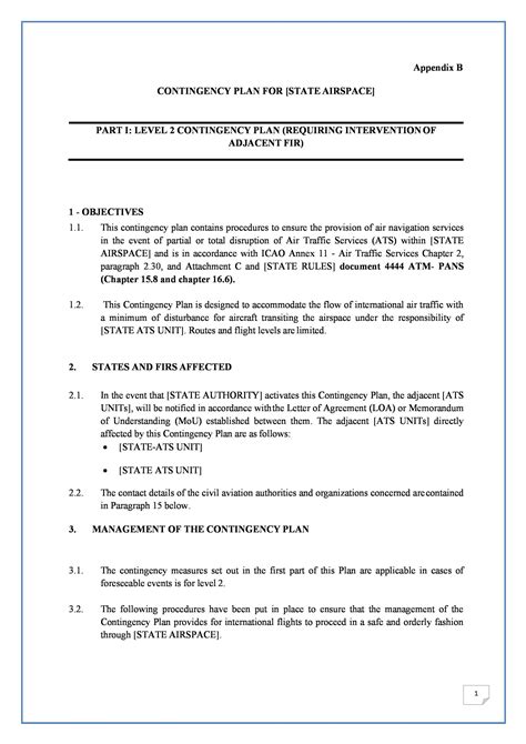 Image result for 4M Contingency Plan