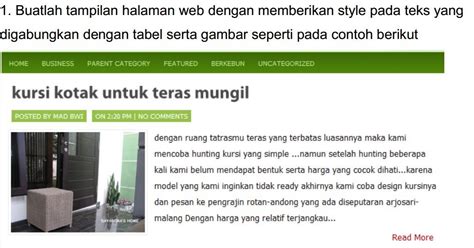 Image result for Contoh Script HTML Dan CSS