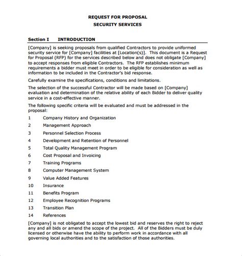 Toradh íomhá ar Service Proposal Letter Template